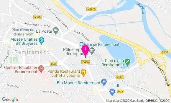 Localisation Benedicte Marion