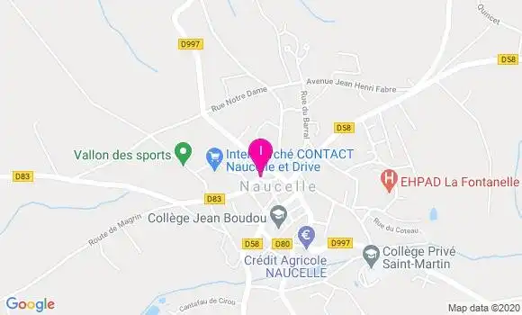 Localisation Thomas Gayraud