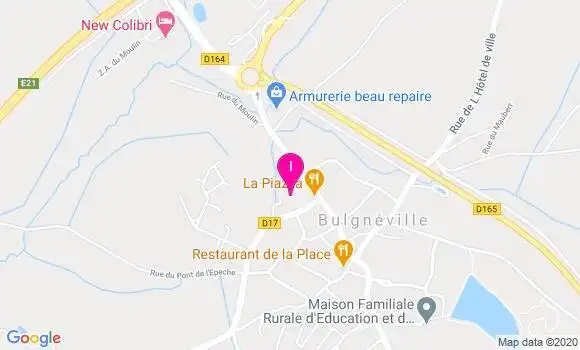 Localisation Emilie Vincent