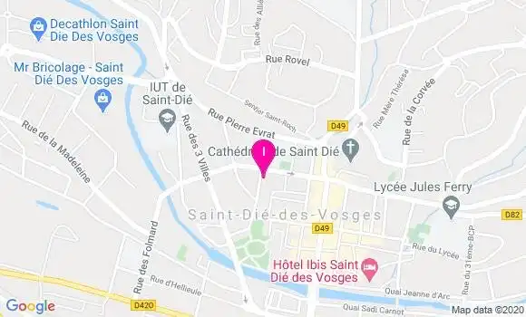 Localisation Catherine Bartier