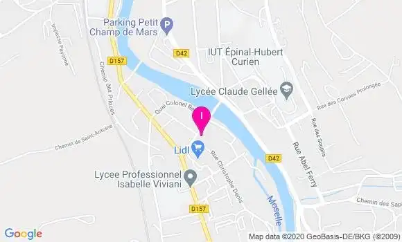 Localisation Julie Duvic