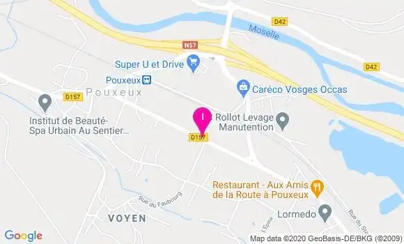 Localisation Fanny Rohmer