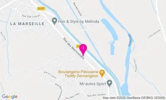 Localisation Isabelle Gode