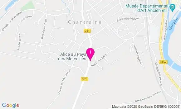 Localisation David Azou