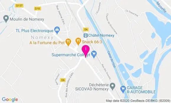 Localisation Virginie Chevrier