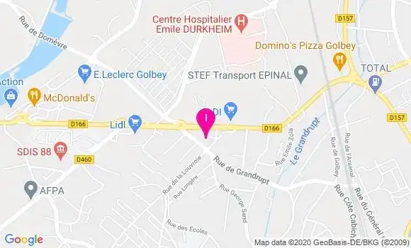 Localisation Pauline Deybach