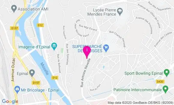 Localisation Frederic Dupin