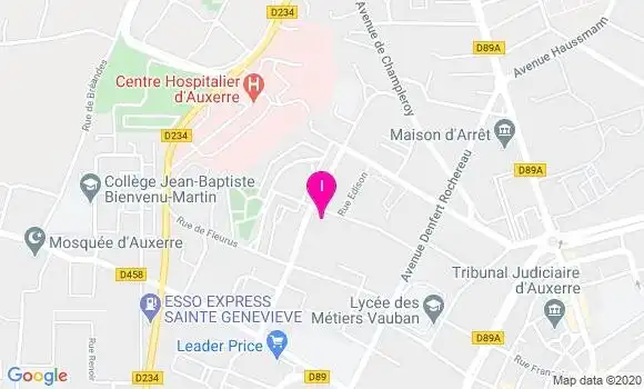 Localisation Claire Laroche