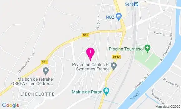 Localisation Laetitia Crevel