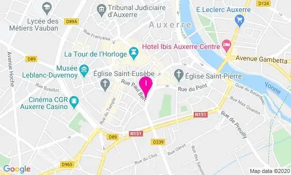 Localisation Christine Biojon