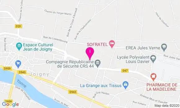 Localisation Delphine Malcoiffe