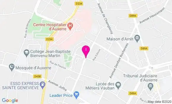 Localisation Jean Philippe Morin