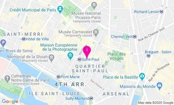 Localisation Laetitia Merckling