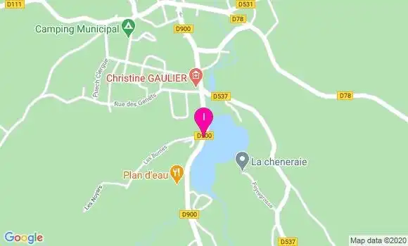 Localisation Guislaine Dominge