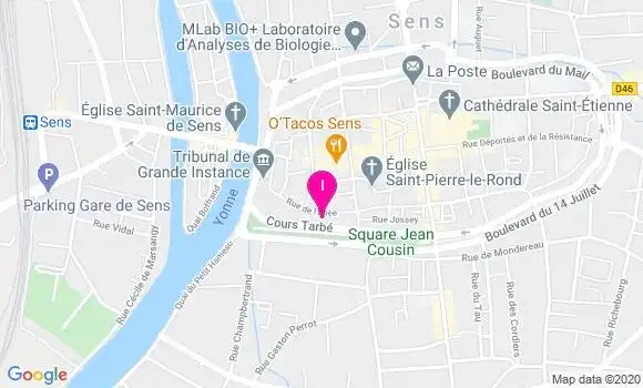 Localisation Catherine Bouchu Vasseur