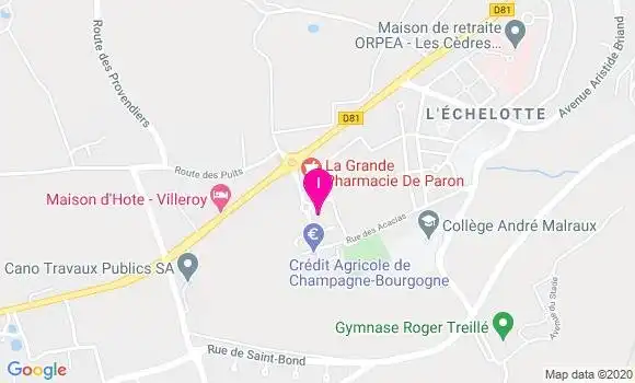 Localisation David Pinto