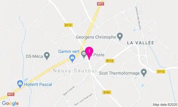 Localisation Christelle Mouton