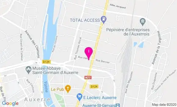 Localisation Aude Damy Maillet