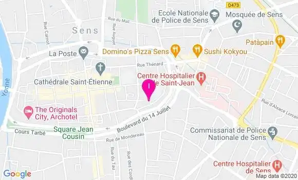 Localisation Isabelle Chambaud