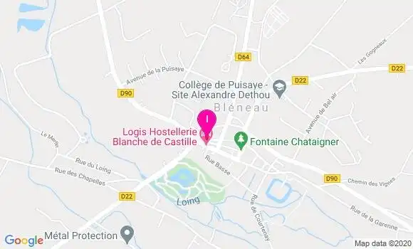 Localisation Sandra Nerot