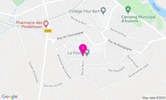 Localisation Hugues Henriot