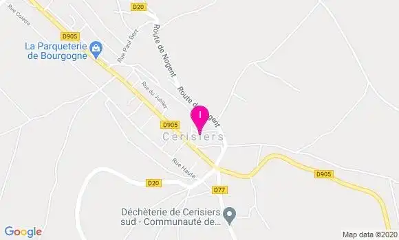 Localisation Francoise Couroux