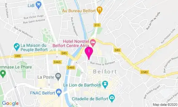 Localisation Elsa Thore