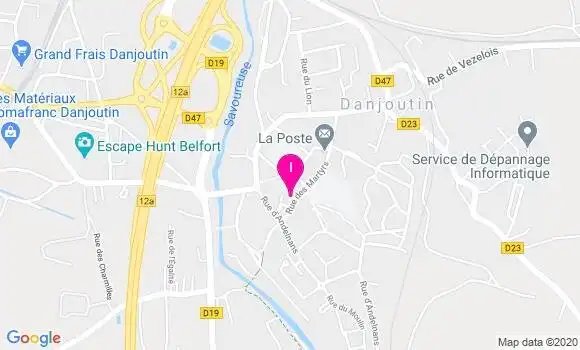 Localisation Laurent Lemoine