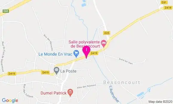 Localisation Sylvie Beaudoin Badique