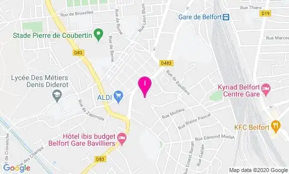 Localisation Fabienne Nuttin Mathon