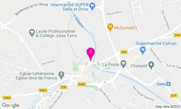 Localisation Yannick Moirod