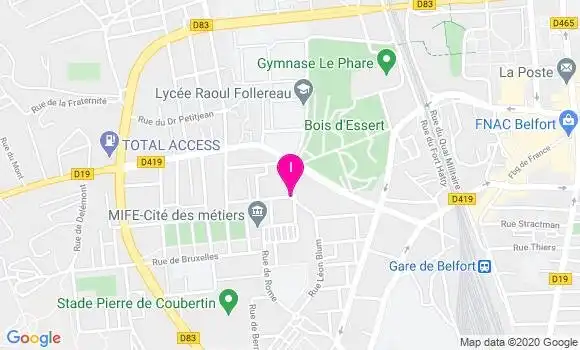 Localisation Jean Marc Mennetrey