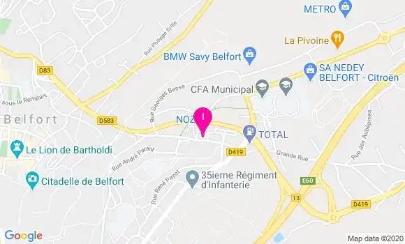 Localisation Caroline Tarnold