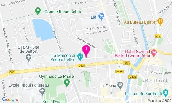 Localisation Isabelle Voinchet