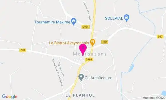 Localisation Clement Paul Ceres