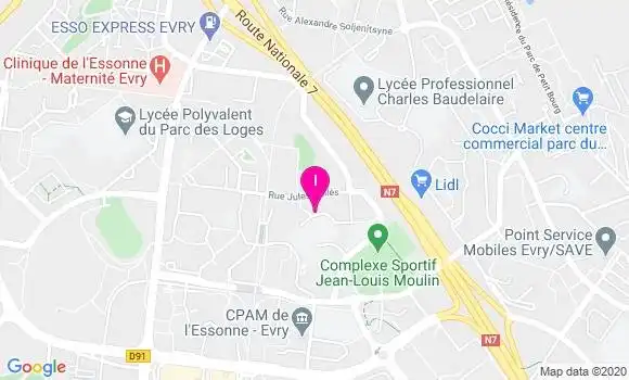 Localisation Eva Rakotomandroso