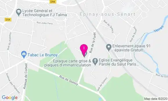 Localisation Elisa Thebault