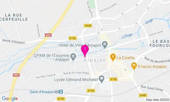 Localisation Laurence Alard