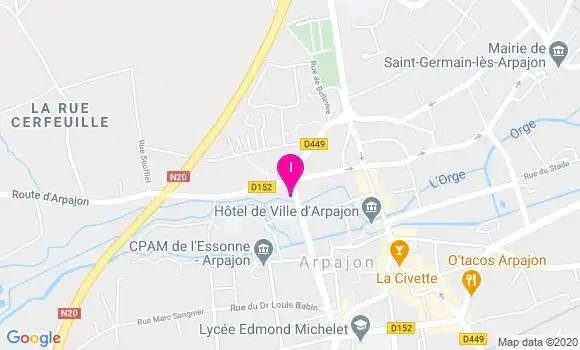 Localisation Julie Martiny