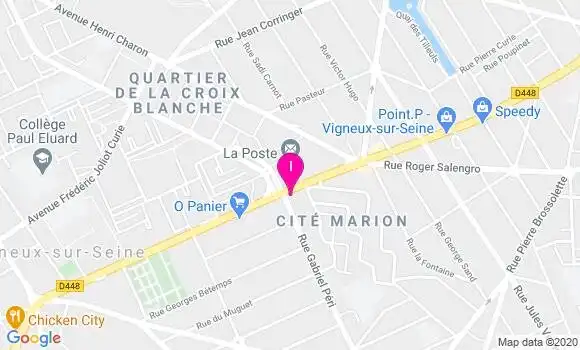 Localisation Annick Ratier