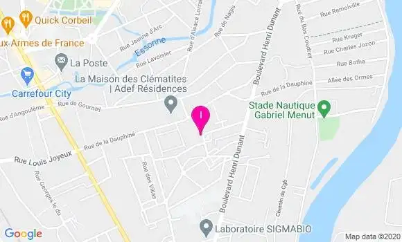Localisation Nathalie Lambotin