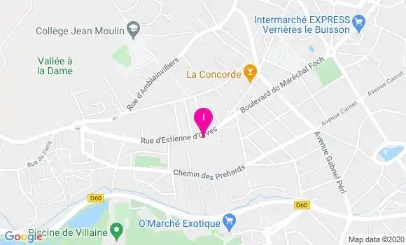 Localisation Sylvie Bodenant