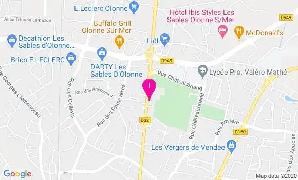 Localisation Vanessa Barriet