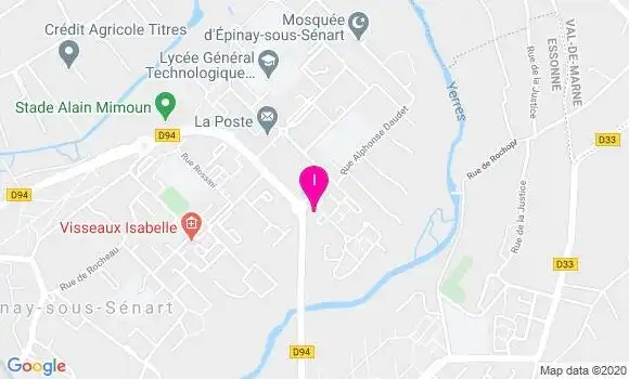 Localisation Roselyne Theny