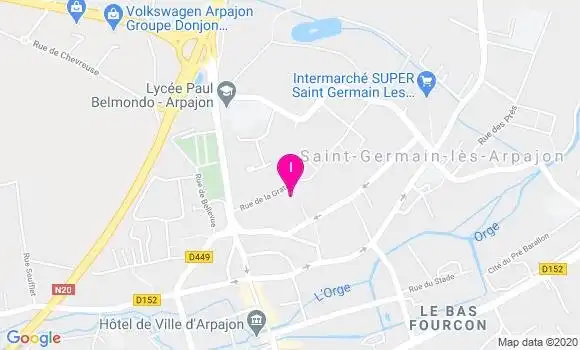 Localisation Nicole Corme