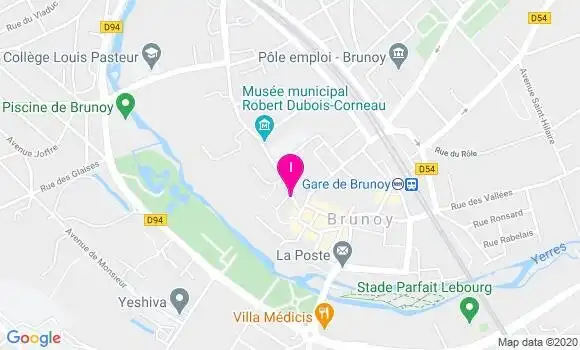 Localisation Helene Leclere