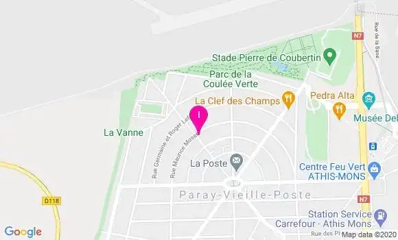 Localisation Nadege Pretet