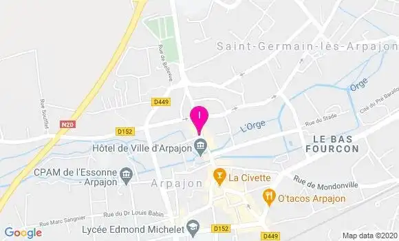 Localisation Nathalie Bouvet