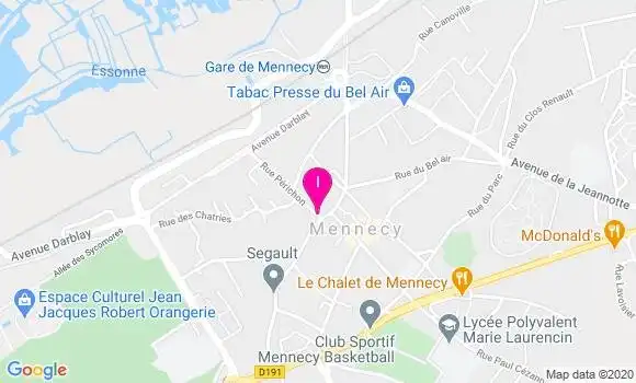 Localisation Caroline Duchemin