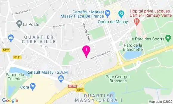 Localisation Salima Bedjediet